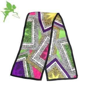 VINTAGE Nicole Miller Silk Scarf